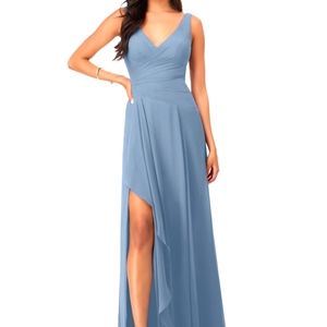 Dusty Blue Bridesmaid Dress